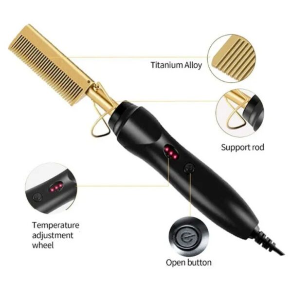 Pettine Liscia Capelli Elettrico
